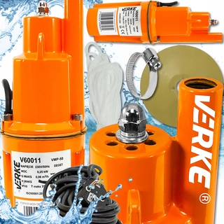 Čerpadlo,  hydrofór - Verke 25 W ponorné čerpadlo 96 l/h
